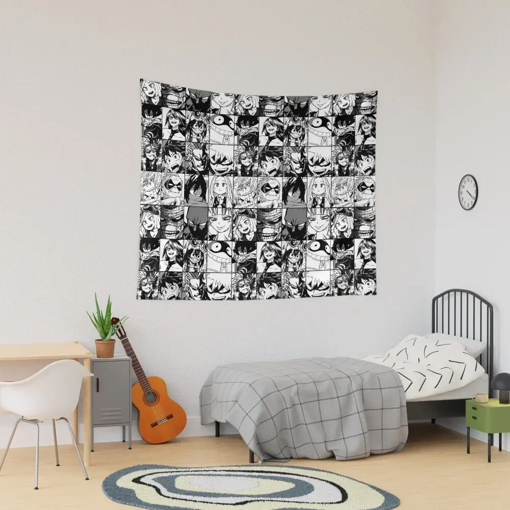 

MHA characters collage Tapestry Decoration Room Art Mural Tapestry