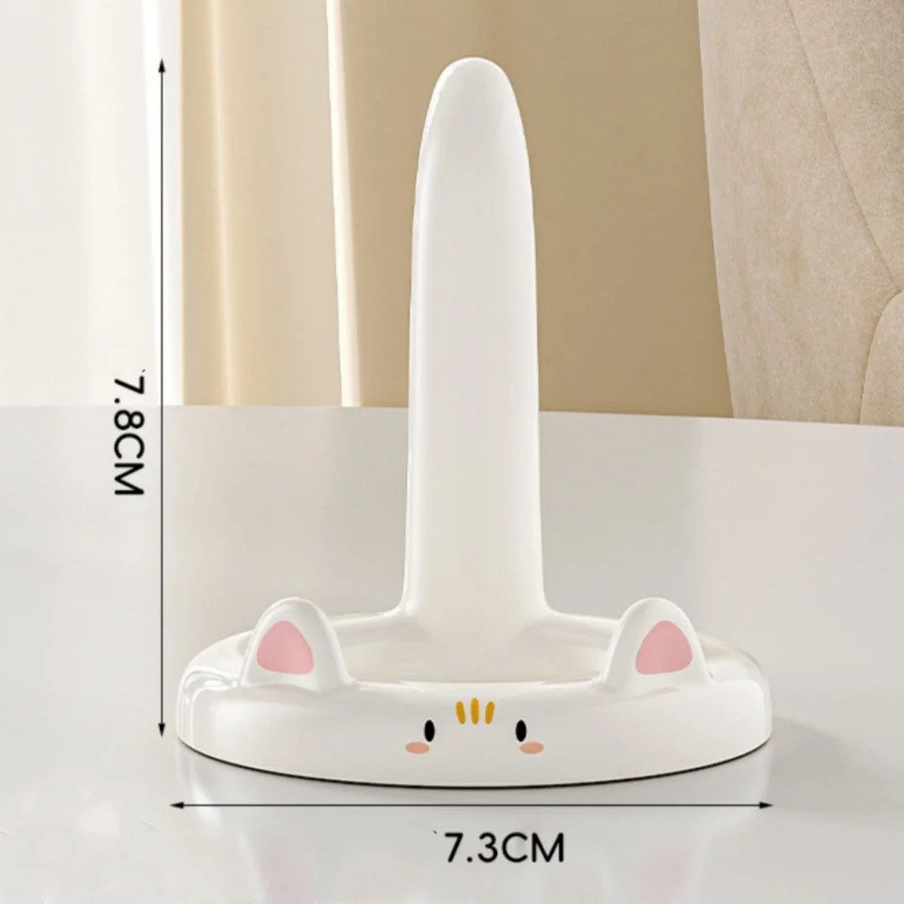 タブレットスタンドアクセサリー多機能デスクトップ電話ホルダー漫画猫携帯電話ホルダーかわいいプラスチック電話スタンド家庭用