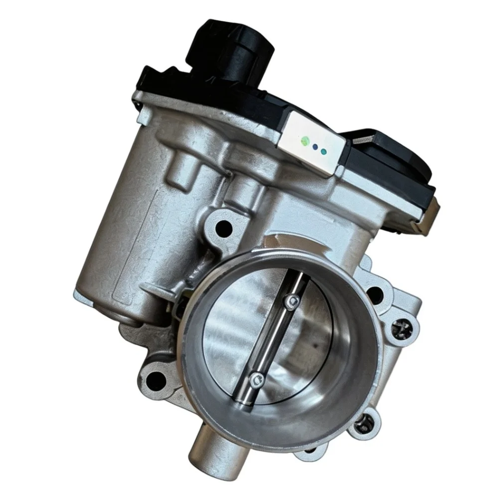 OE Replacement Throttle Electronic Throttle Body Silver Black Integrated Electronic Sensor Direct Plug-and-Play
