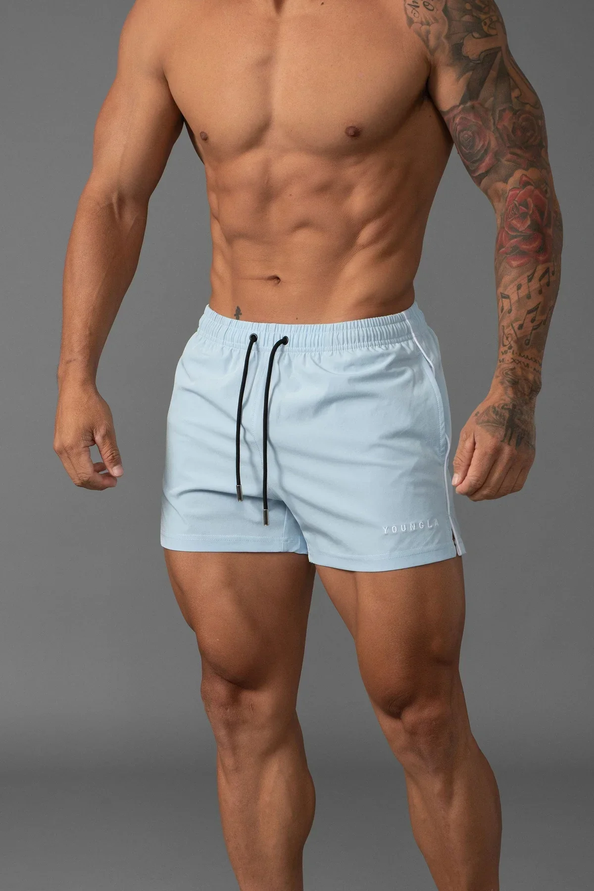 New Summer Quick Dry Breathable Shorts Men\'s Outdoor Jogging Fitness Sports Running Basketball Training Beach Shorts