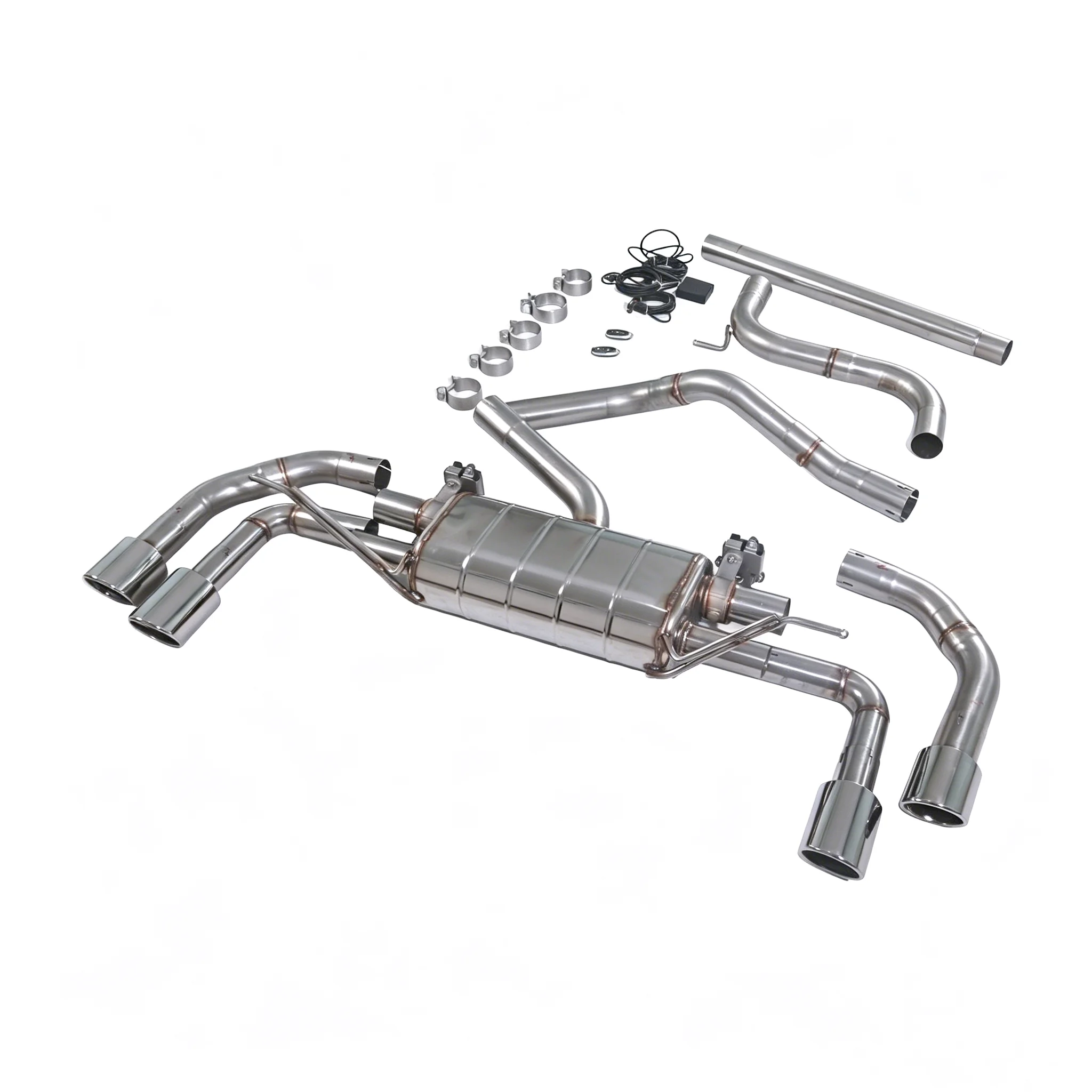 GFC / Applicable to 2019 Audi A3 1.0T hatchback with Catback, 304SUS, Valvetronic high-performance exhaust system