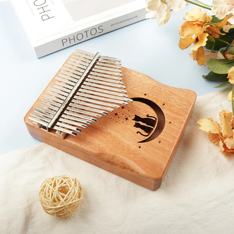 

17 21 клавиша Калимба, пианино с большим пальцем Калимба, клавиатура для пальцев из цельного дерева, музыкальный инструмент Mbira для начинающих