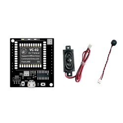 VC-02-Kit AI Intelligent Offline Voice Recognition Control Module Development Board