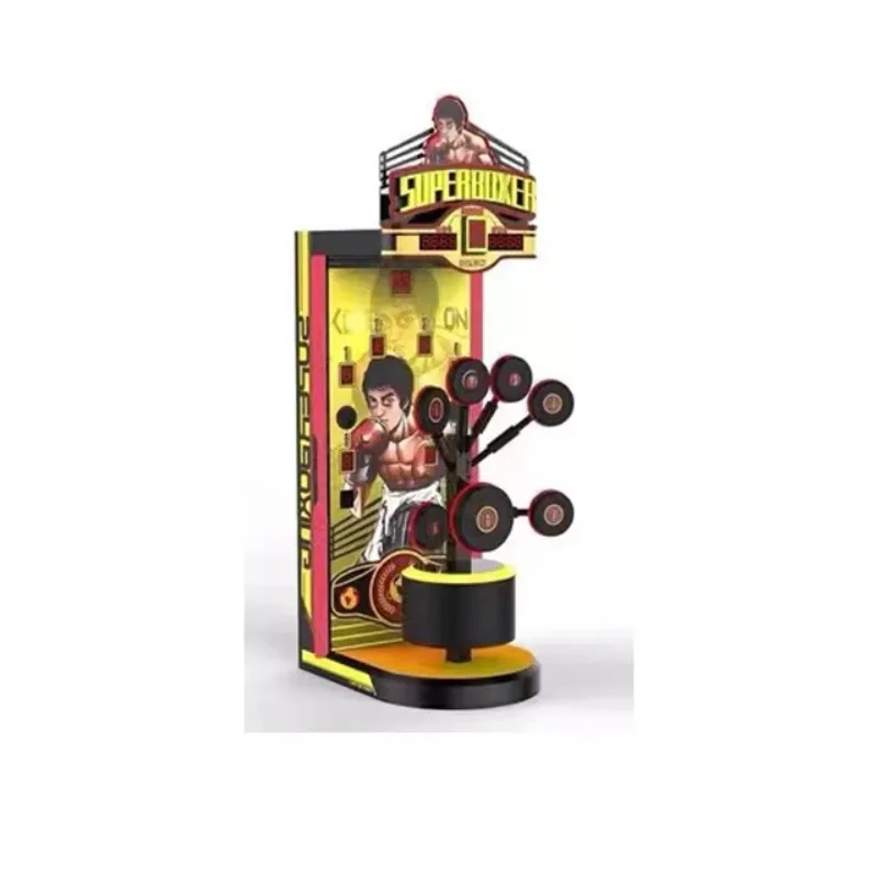 Custom Maquina De Boxeo Arcade Game,Good Price Coin Operated Electronic Punching Boxing Machine,Commercial Amusement Equipment