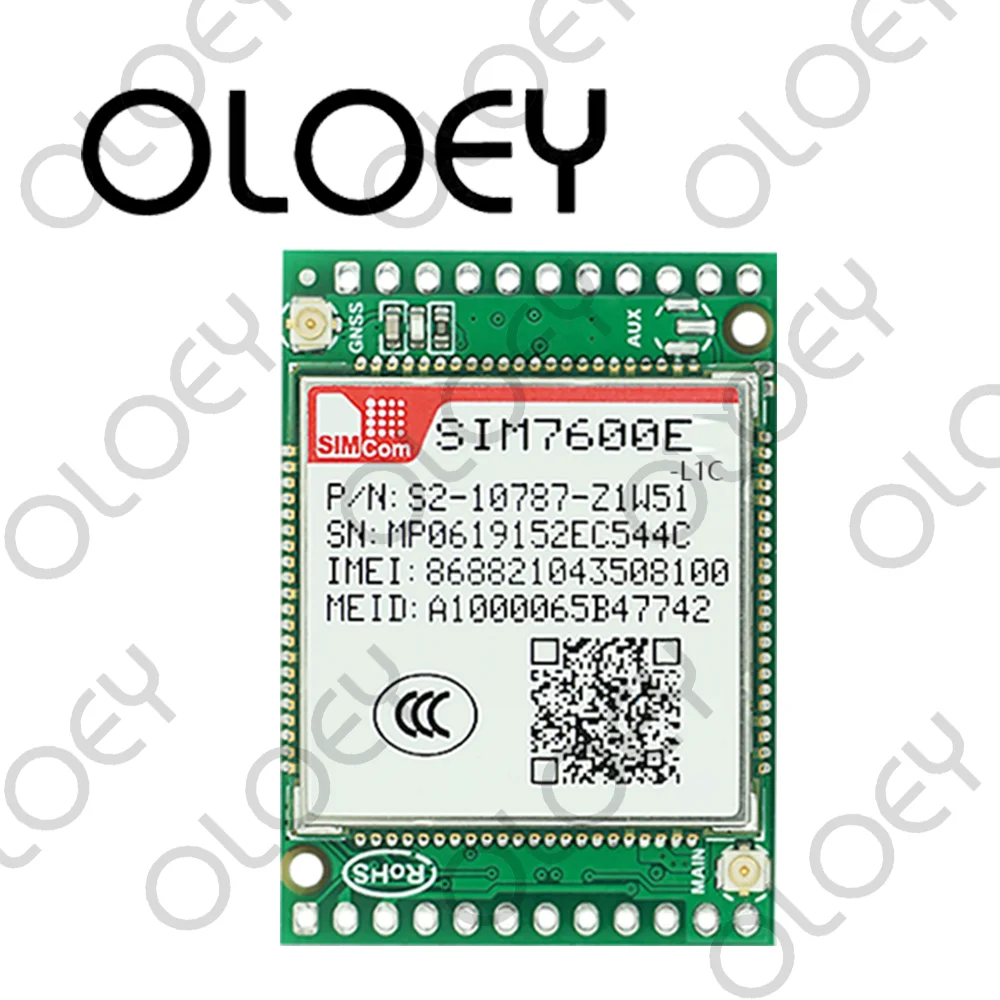 

SIMCOM SIM7600E-L1C Development Board Nodule Wireless GPS 4G Module LTE Full Netcom Breakout Board GNSS GPS BeiDou GLONASS