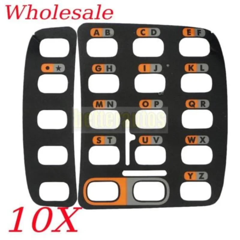 Placa de identificação do teclado para Motorola Symbol, Overlay, WT41N0, 10Pcs Set