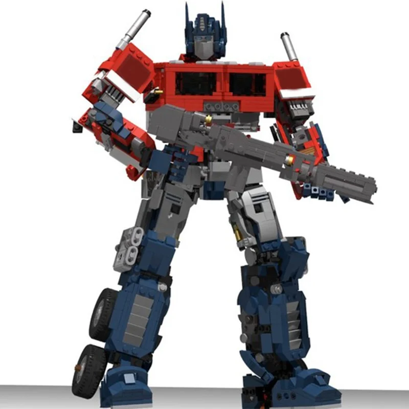 1443 قطعة MOC نحلة فيلم أوبتيموس برايم أيقونز نموذج اللبنات العمارة لتقوم بها بنفسك فكرة لعبة أطفال هدايا عيد الميلاد عيد الميلاد