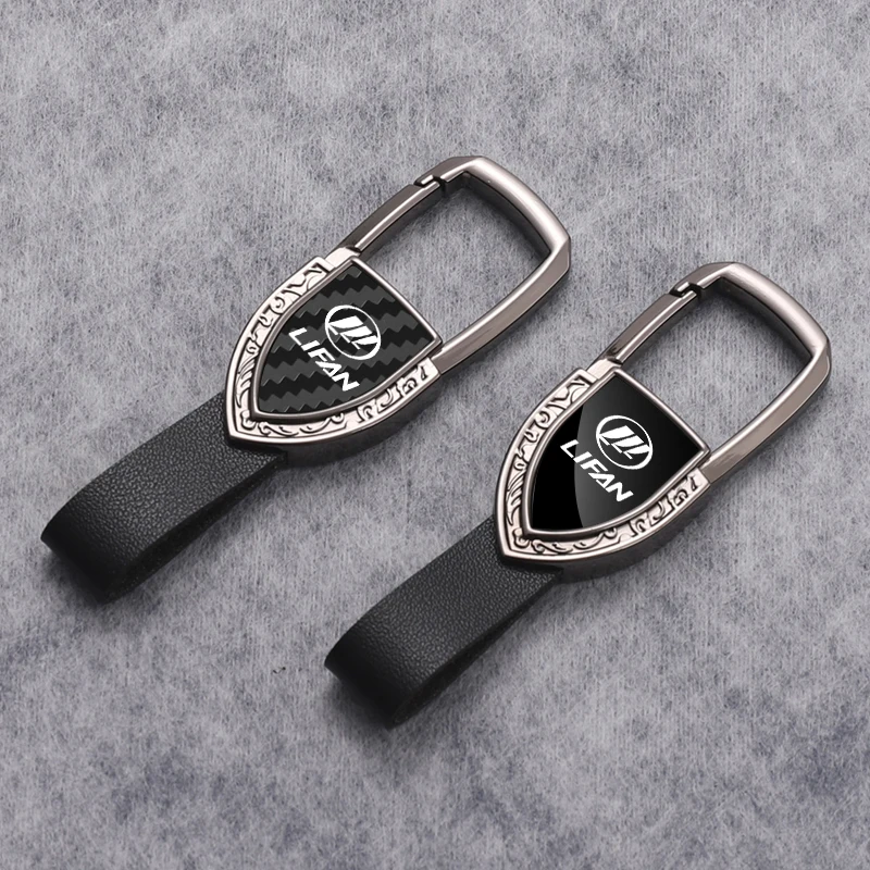 Luxury Men Women Business Fashion Car Keychain Car Styling Alloy Key Ring For Lifan Solano X60 X50 520 620 320 2020 125cc