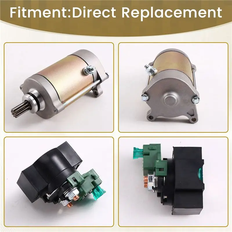 Reliable-Starter Motor With Relay For Cforce 400 , Cforce Zforce Uforce 500 , Cforce 600 , 0GR0-091100
