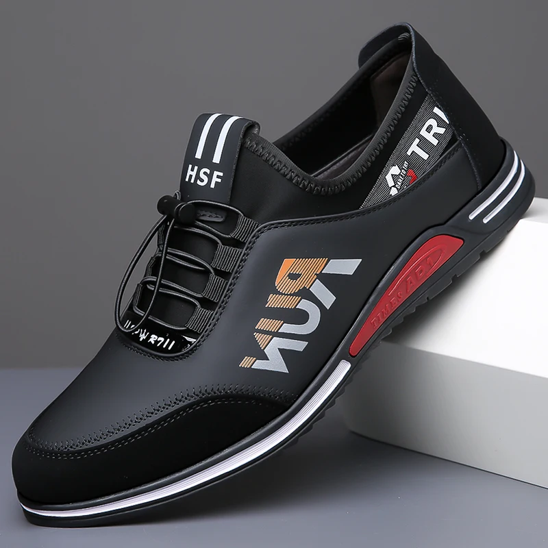 

Men's Stylish Slip-On Business Loafers, Soft Sole Casual Shoes, Breathable & Non-Slip for Outdoor and Driving-XH8806