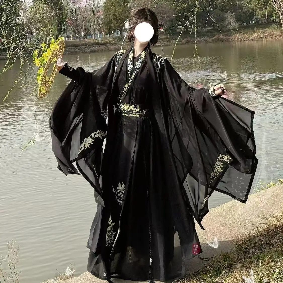 

Heavy Industry Embroidery Hanfu Men Women Traditional Chinese Clothig Students Halloween Event Cosplay Costume Han Suits Male