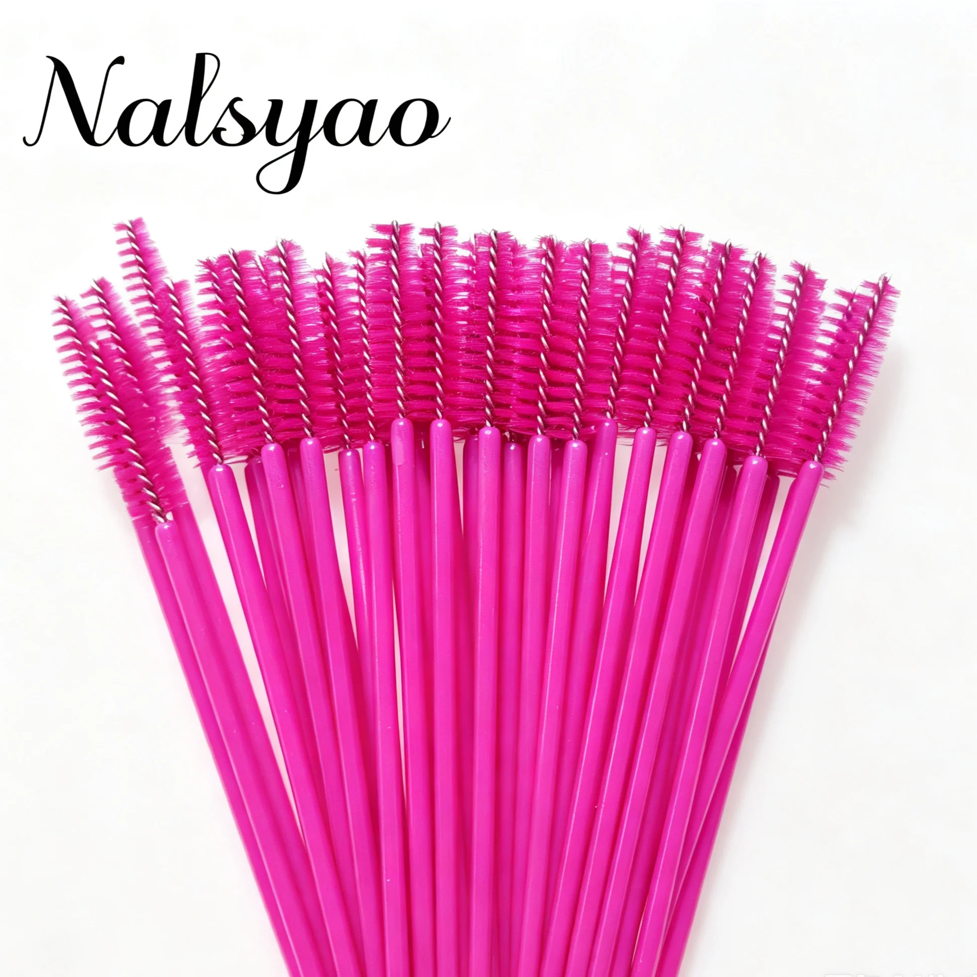 wholesale 100pcs Disposable Eyelash Brushes Spoolies Micro Lash Mascara Wands Combs for Eyelash Extension Makeup