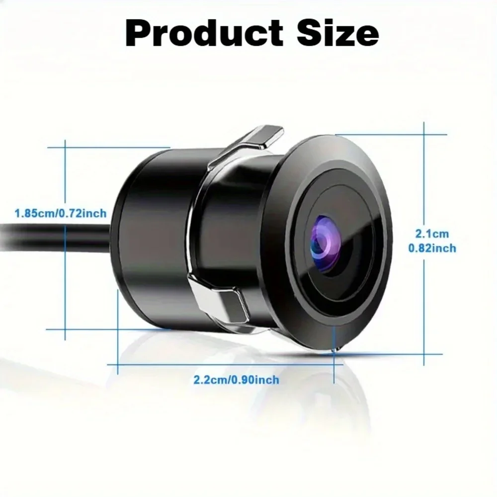 Universal Type High-Definition Night Vision Rearview Reversing Camera - Wide-Angle Vehicle Reversing Camera for Pickup Trucks