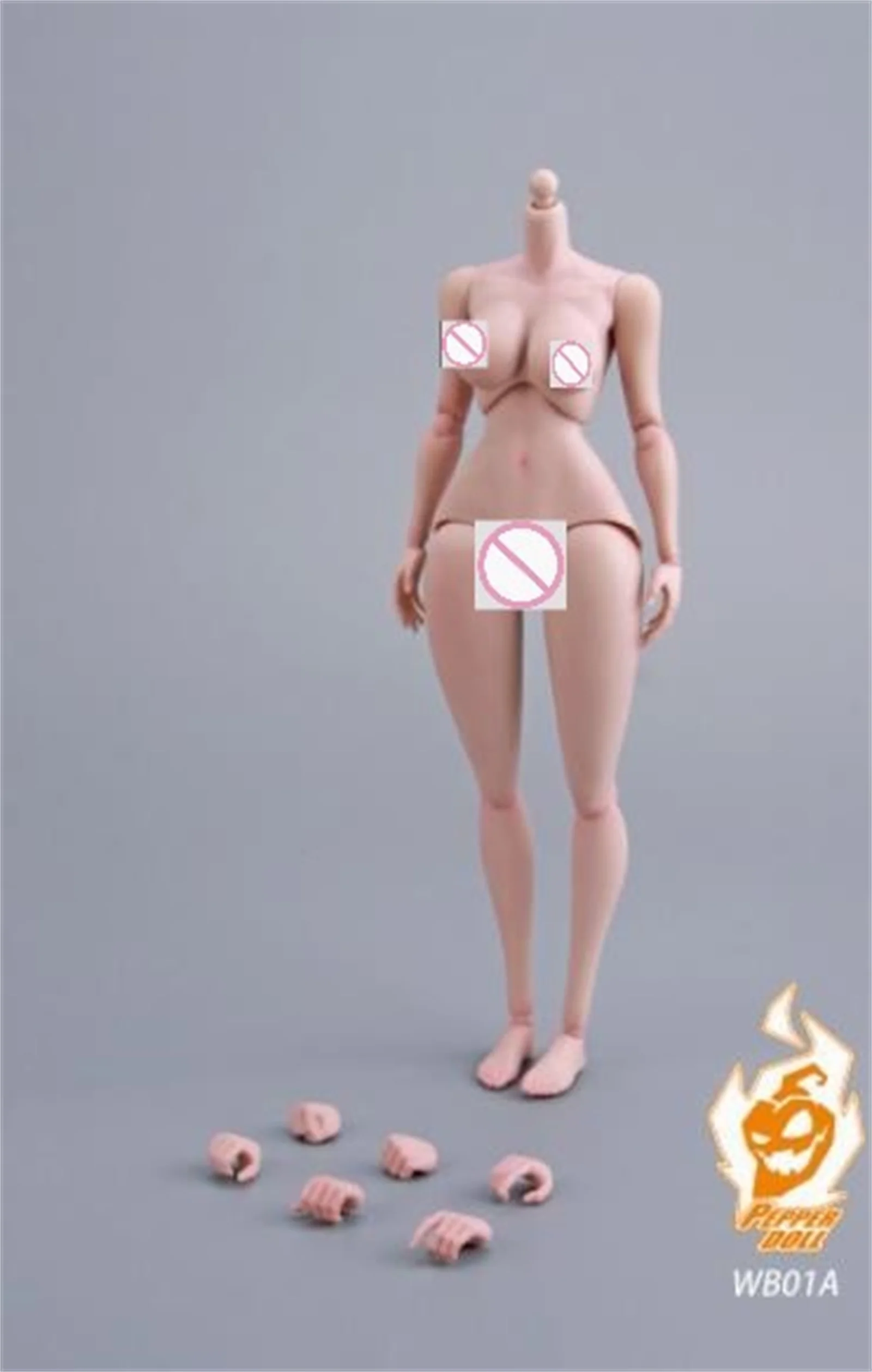 

Chili Toys PEPPER DOLL WB01A 1/6 Мультяшное женское суставное тело Гибкая фигурка 12 дюймов Фигурка солдата 12 дюймов