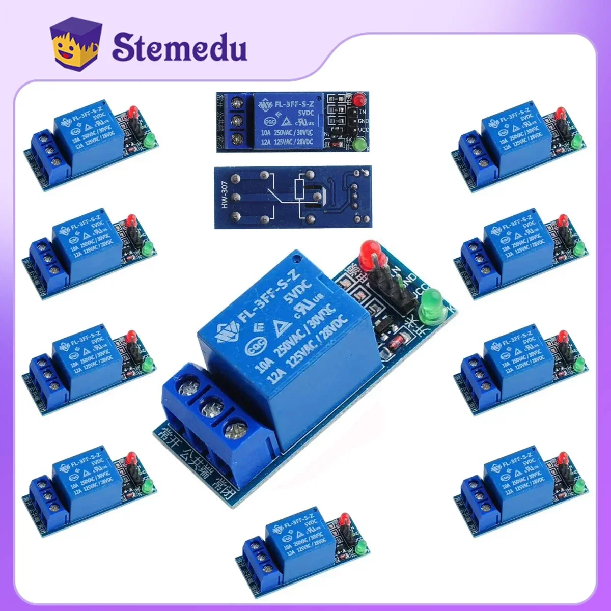 10PCS 1 Channel Relay Module 5V Low Level Trigger Expansion Board Shield DC AC 220V PIC AVR DSP ARM MCU for Arduino Raspberry Pi