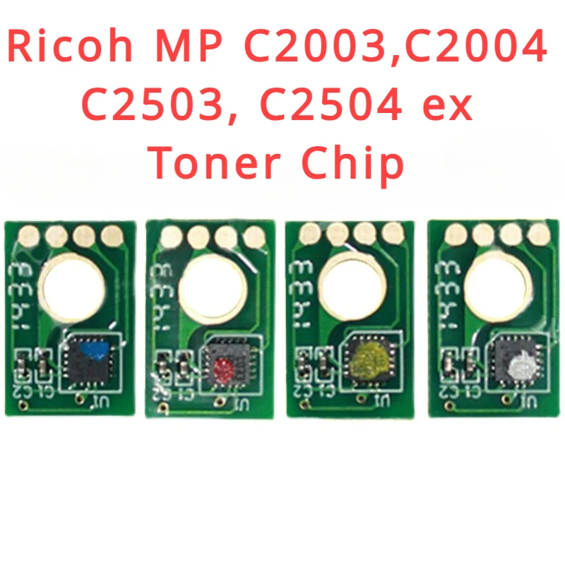 

Тонер-чип для Ricoh MP Lanier C2003, C2004, C2004ex, C2503, C2504, C2504ex Refill