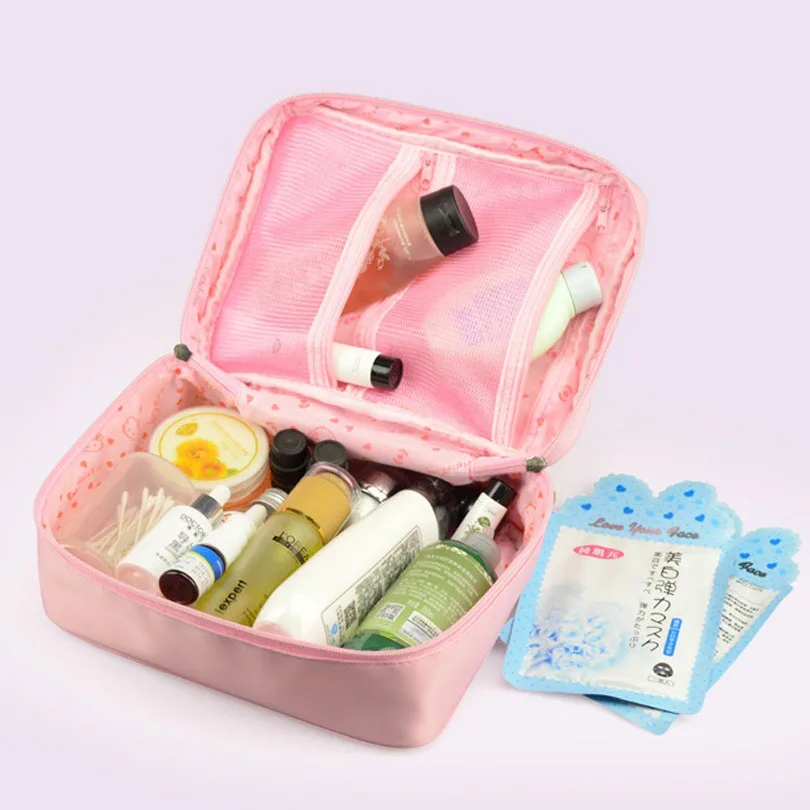 Hello Kitty Makeup Bag Waterproof and Convenient Cartoon Toilet Bag Travel Storage Bag Trendy Makeup Bag Travel Kit TS105