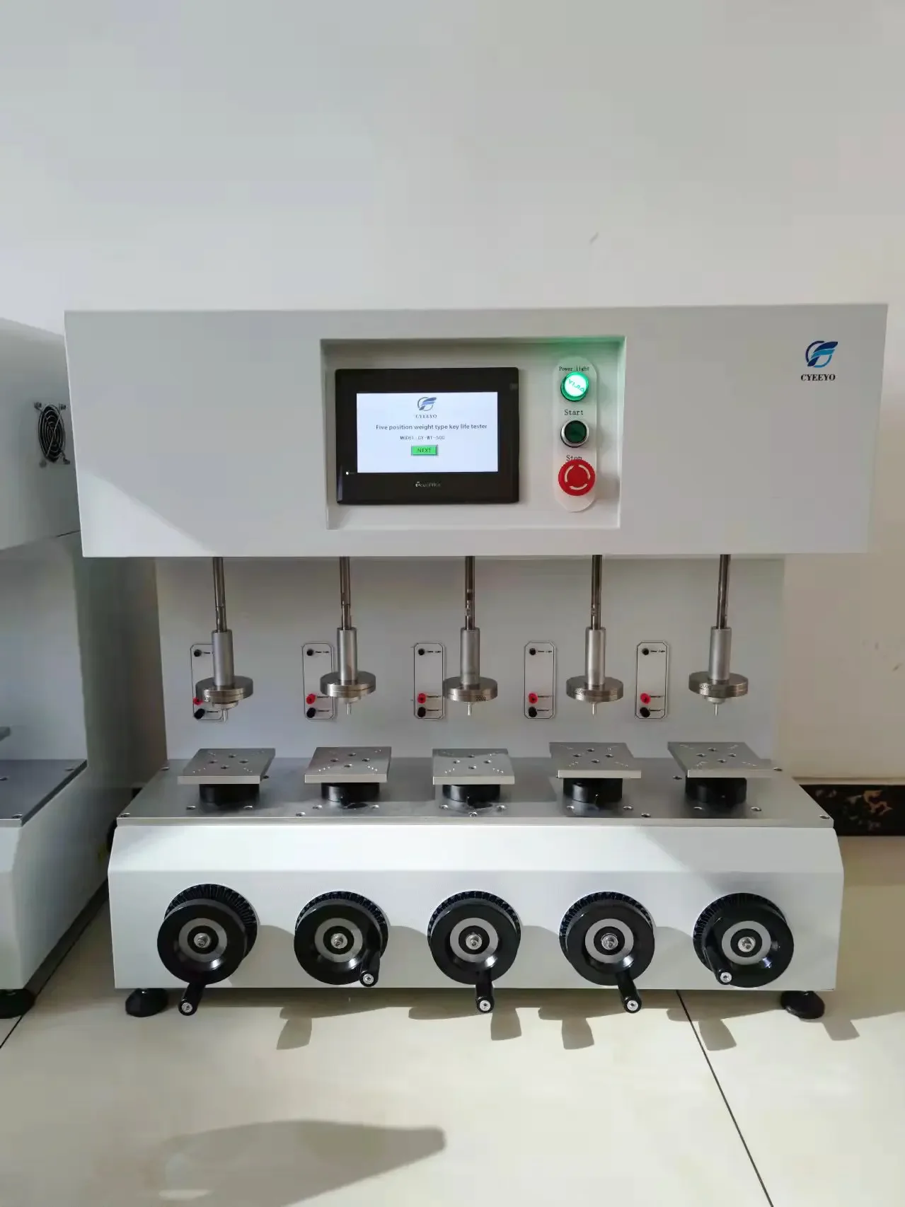 Laboratory Durable Keyboard Switch Life Span Tester Automatic Button Life Cycle Testing Machine for Durability Test