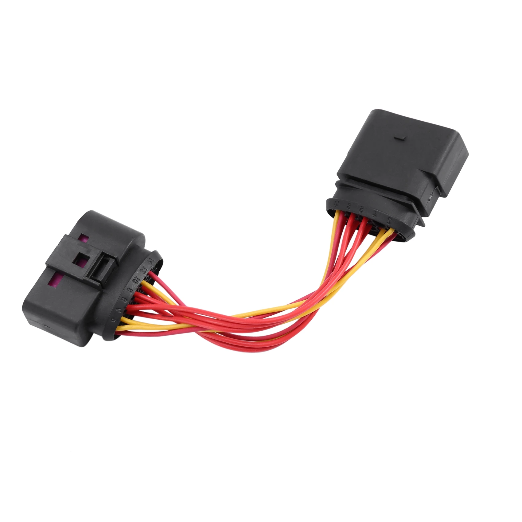 سيارة HID زينون العلوي 10 إلى 14 دبوس موصل محول ل 1J 0973835   1 ي 0973737   اكسسوارات السيارات جاسوس