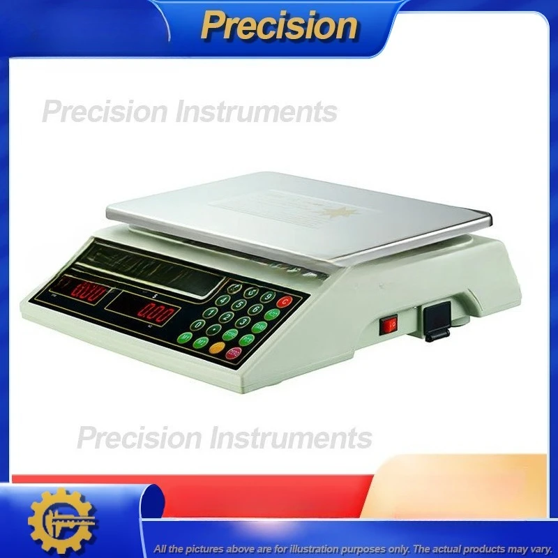 2026 High Precision Waterproof Shockproof Digital Counting Scale for Pharmacy and Commercial Use 30KG Pricing Weighing Scale