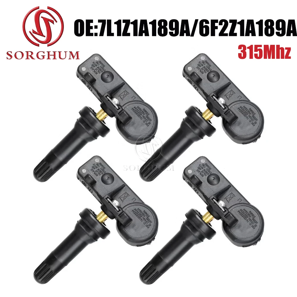 

Датчик давления в шинах 7L1Z1A189A 6F2Z1A189A для Ford Mustang Explorer Ranger Focus Escape Crown Victoria 315 МГц 6F2Z-1A-189-A