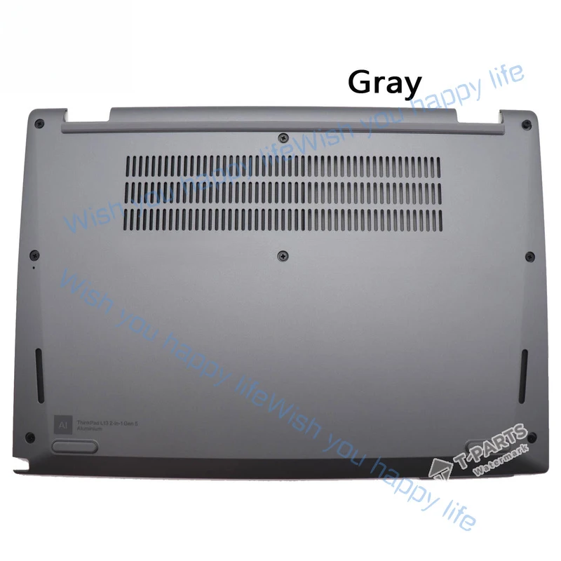 L... New 5CB1M21606 for Lenovo Thinkpad L13 2-in-1 Gen 5 Bottom Case Base Cover Gray