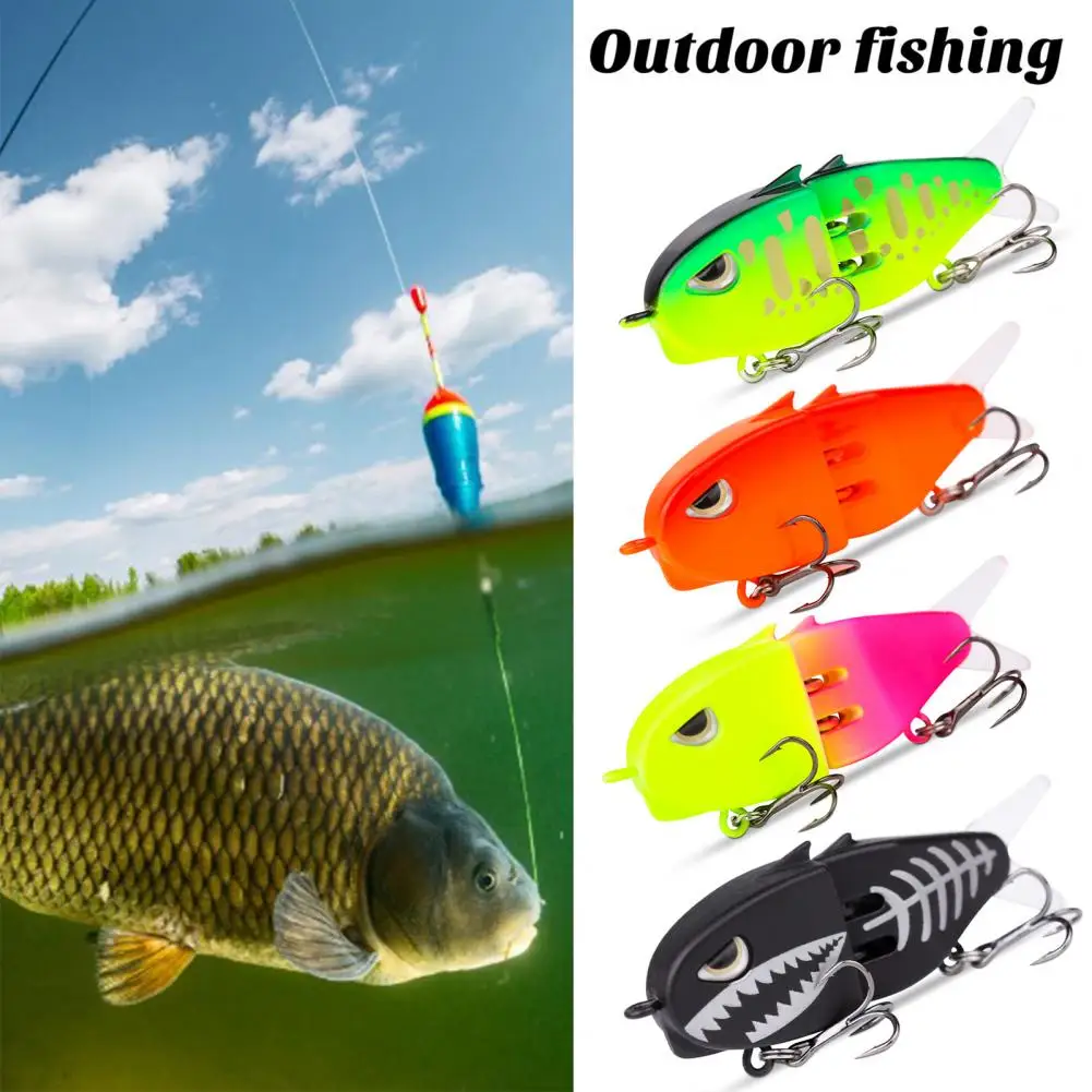

2Pcs 6CM/6.5G Multi-Jointed Pencil Fishing Lure with Double Hooks Slow Sinking 2-Section Swimbait Hard Artificial Bait Freshwate