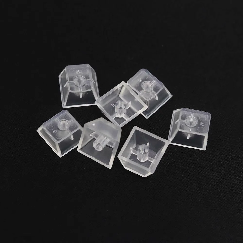 Original Factory Height R3 Transparent Key Cap Backlit Engraved Mechanical Keyboard Key Cap Shaft Tester Key Cap ABS Material、、、