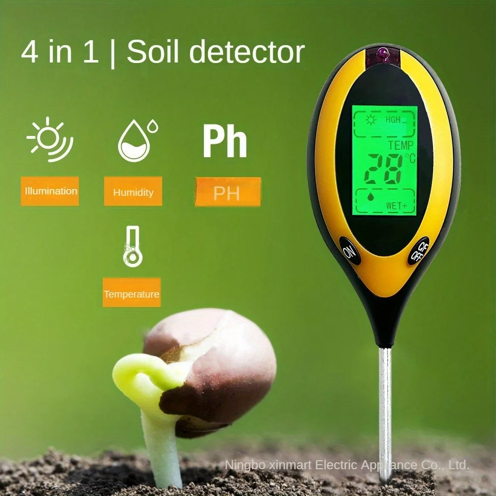 Soil pH Meter Close-up