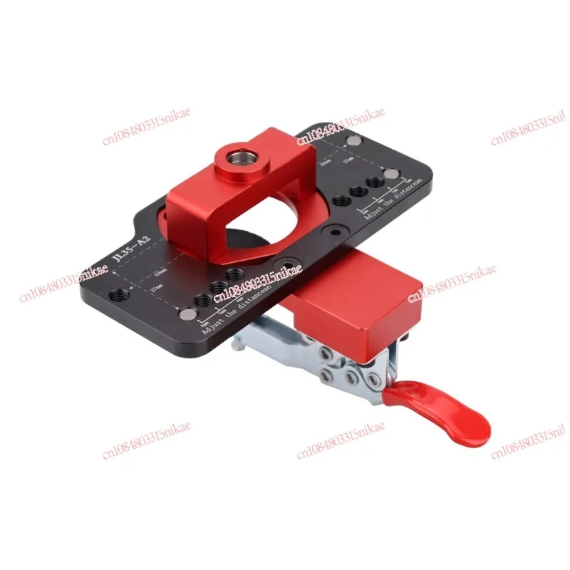 

35mm hinged hole opener Double clamp cabinet door aircraft hinge hole locator Drilling AIDS adjustable