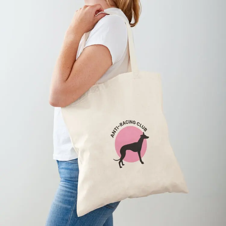 

Anti Greyhound Racing Club Tote Bag Women's shopper bag reusable grocery bags Shopping bags Woman shopper bag