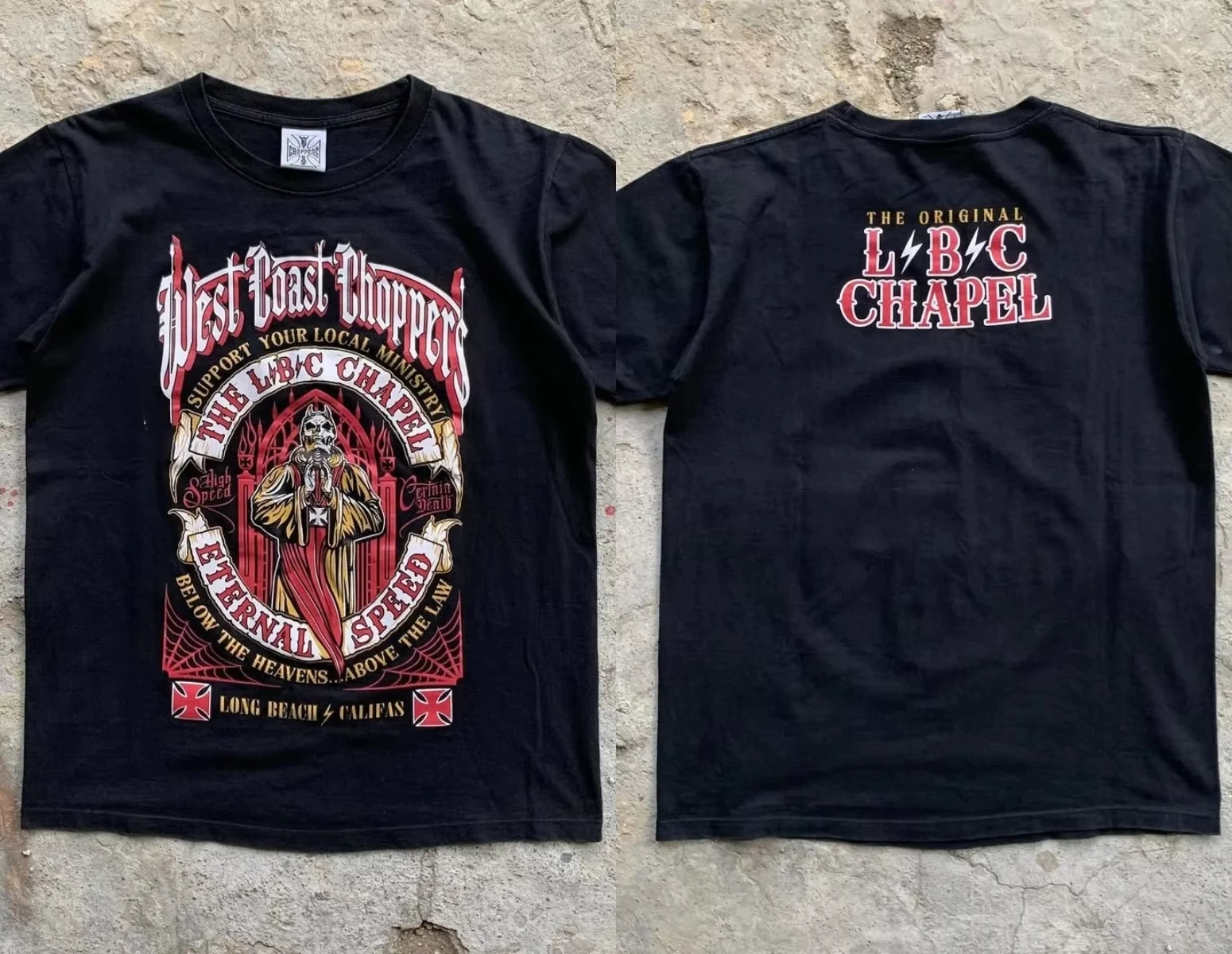 

Классические модные футболки в стиле Вест-Кост с графическим принтом CHOPPERS LONG BEACU, хлопковые футболки с круглым вырезом для мужчин и женщин, свободные повседневные топы оверсайз