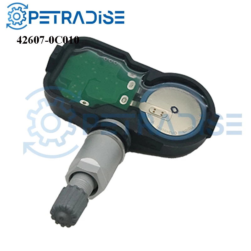 Novo sensor de pressão dos pneus tpms para toyota sequoia 2004-2007 tacoma 2005-2015 tundra 05-06 peças de automóvel oem 42607-0c010 426070 C010