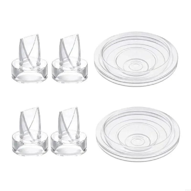 6pcs/set Silicone Duckbill Valves & Silicone Diaphragm Electric Breast Part P31B