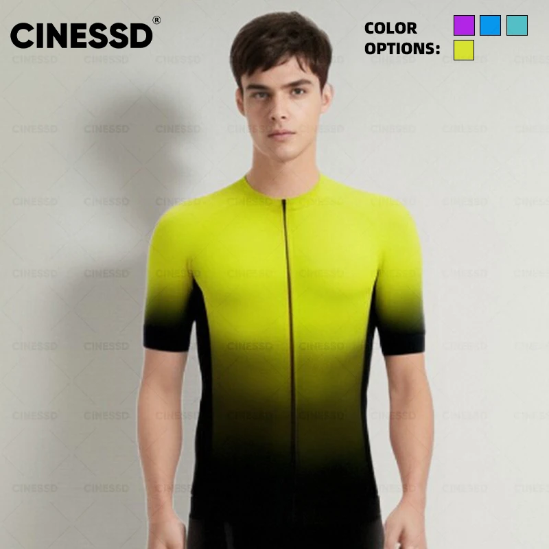 2024 Men's Cycling Jerseys Sets Summer Road Bicycle Clothes Bicicleta Maillot New Pro Team Man Mtb Bike Jersey Suit Sport Wear