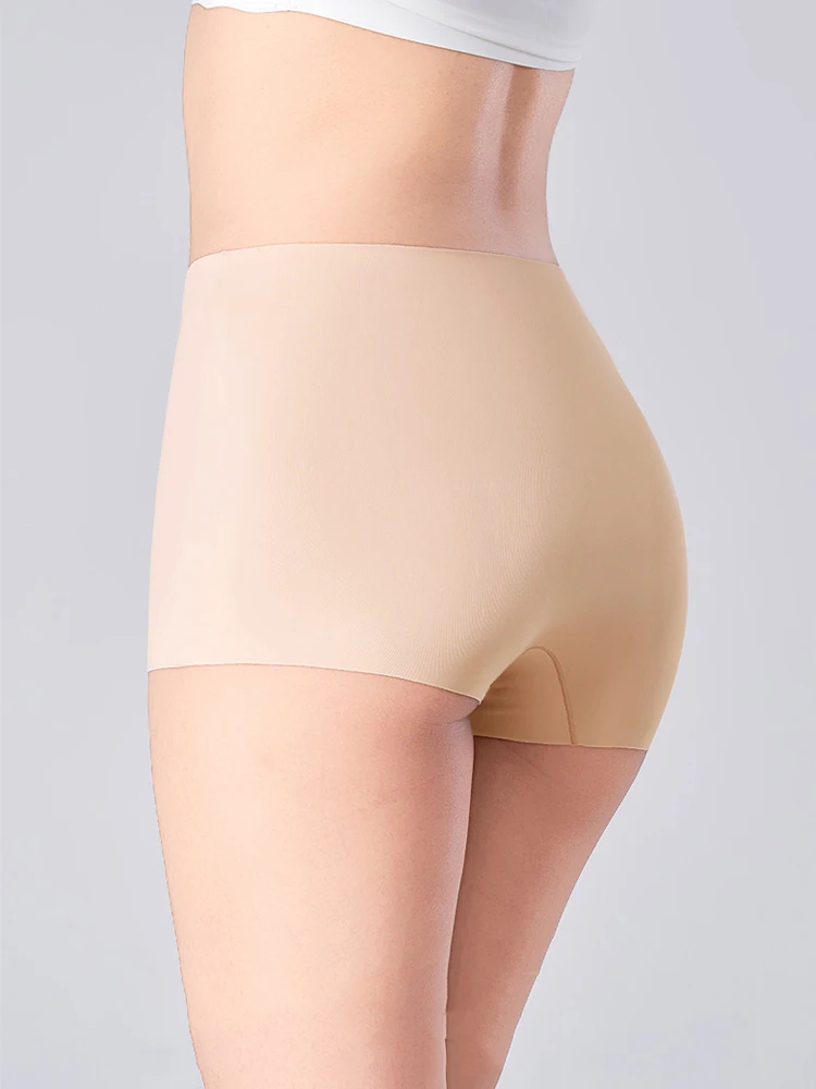 Naadloze Veiligheid Korte Broek Zomer Vrouwen Plus Size Boxers Vrouwelijke Anti Rub Veiligheidsshorts Broek Slipje Hoge Taille Ondergoed