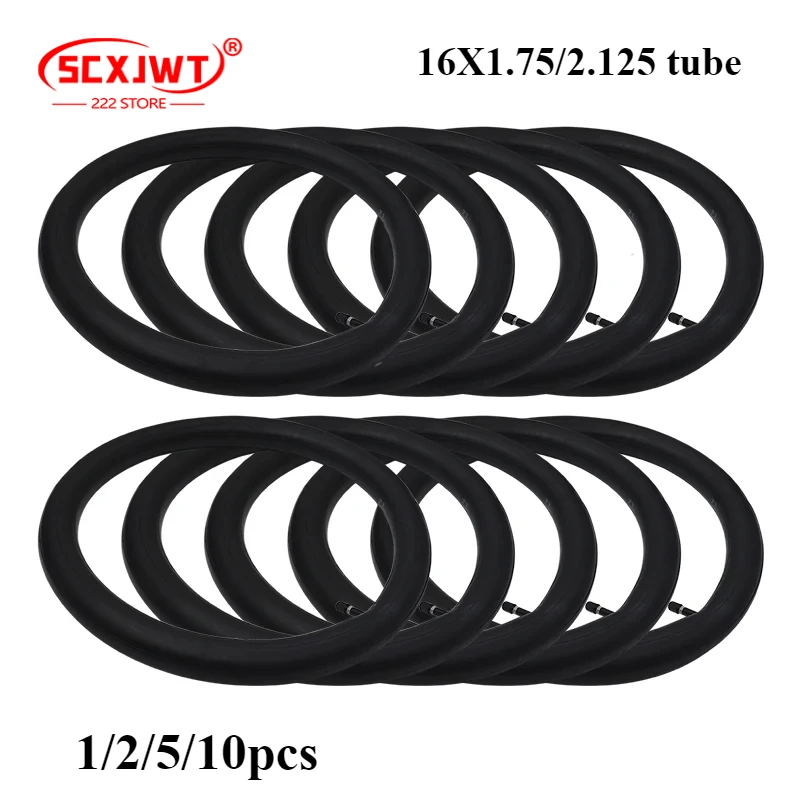 16x1.75/2.125 Inner Tube for Electric Scooters / Bicycle /e-Bike for 16 Inch Wheelchair Tyre