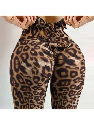High Waist Sexy Butterfly Printed Leggings Bowknot Yoga Pants Bow Bandage Tights Women Butt Lift Exercise Fitness Yoga Legging