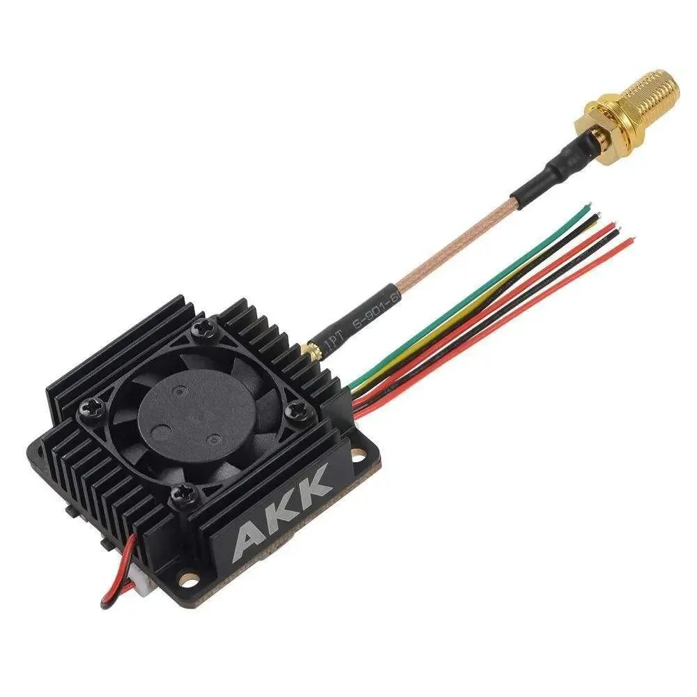 5.8GHz Ultra Long Range 3W VTX FPV Video Transmitter for AKK Racing Drone High Power Transmission for FPV Quadcopter Long Range