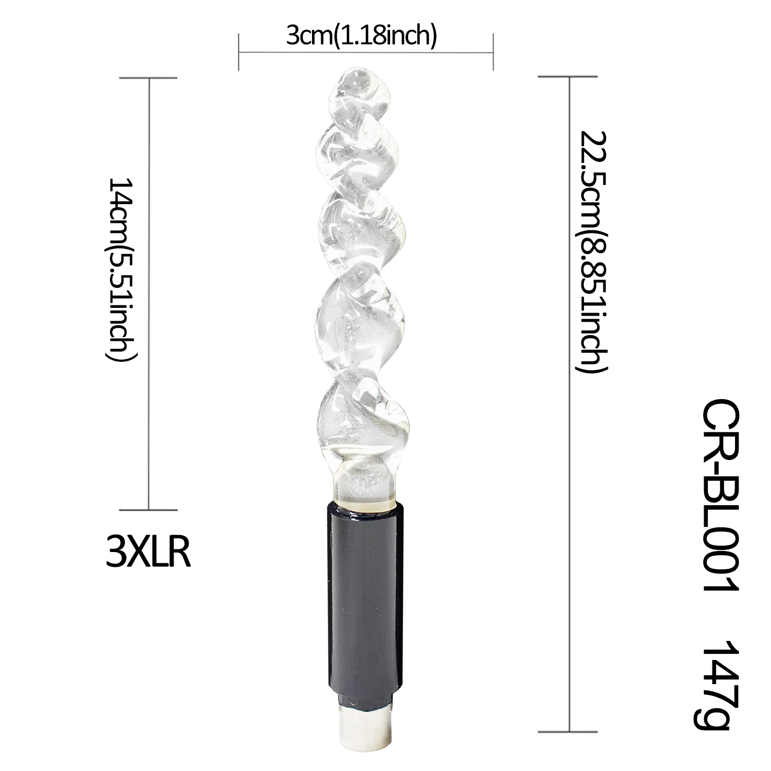 Entry level sex machine A2/F2/F3 accessory 3XLR crystal Dildos suction cup sex products for women and men