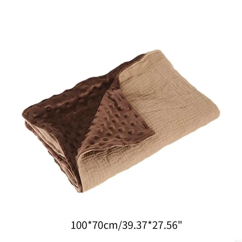 M89C Chăn Cho Bé Tập Đi Chăn Cho Bé Trai Bé Gái Chấm Lưng 2 Lớp Cũi Nhận Chăn Cho Mầm Non/Xe Đẩy