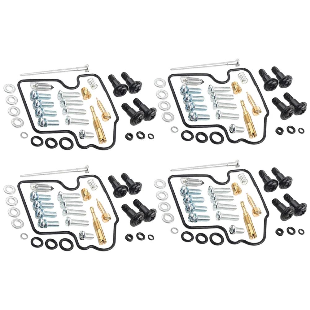 4 Set Carburetor Rebuild Repair Kit for Motorcycle For Kawasaki ZX900 ZX9R 2000 2001 Carburetor Replacement Parts