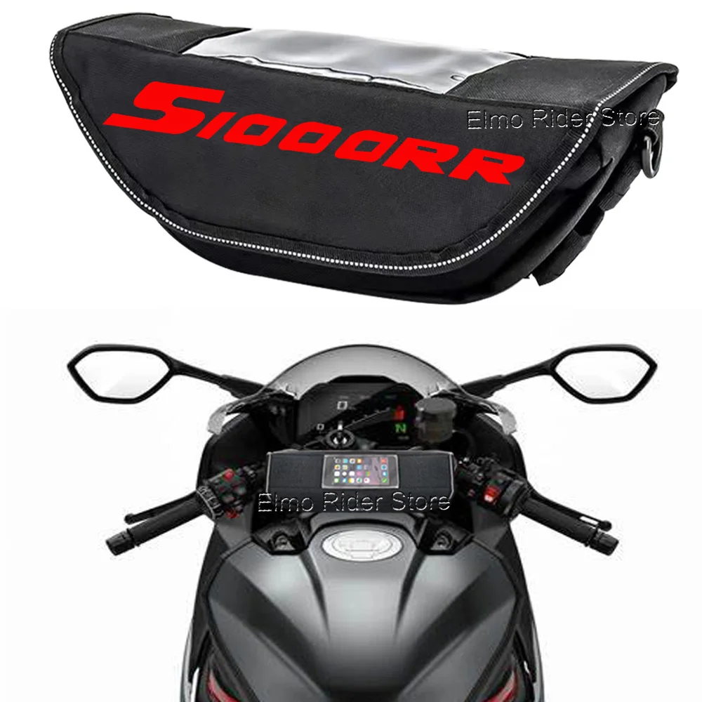 For B.M.W.S1000RR S1000RR Motorcycle Waterproof And Dustproof Handlebar Storage Bag Shock-proof Navigation Bag Travel Bag