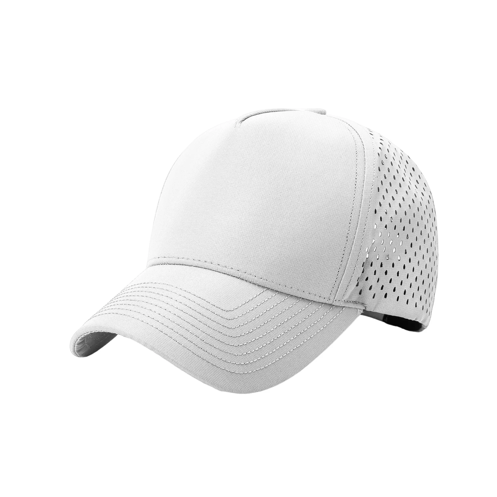 

Breathable Quick Dry Sports Cap with Laser Perforation for Outdoor Cycling and Hiking UPF Protections Adjustable Fit