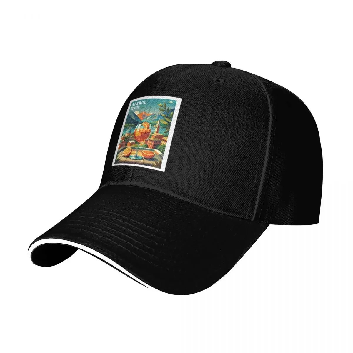 New Aperol Spritz poster Baseball Cap Hat Man Luxury Designer  Golf  Women's Beach Men's