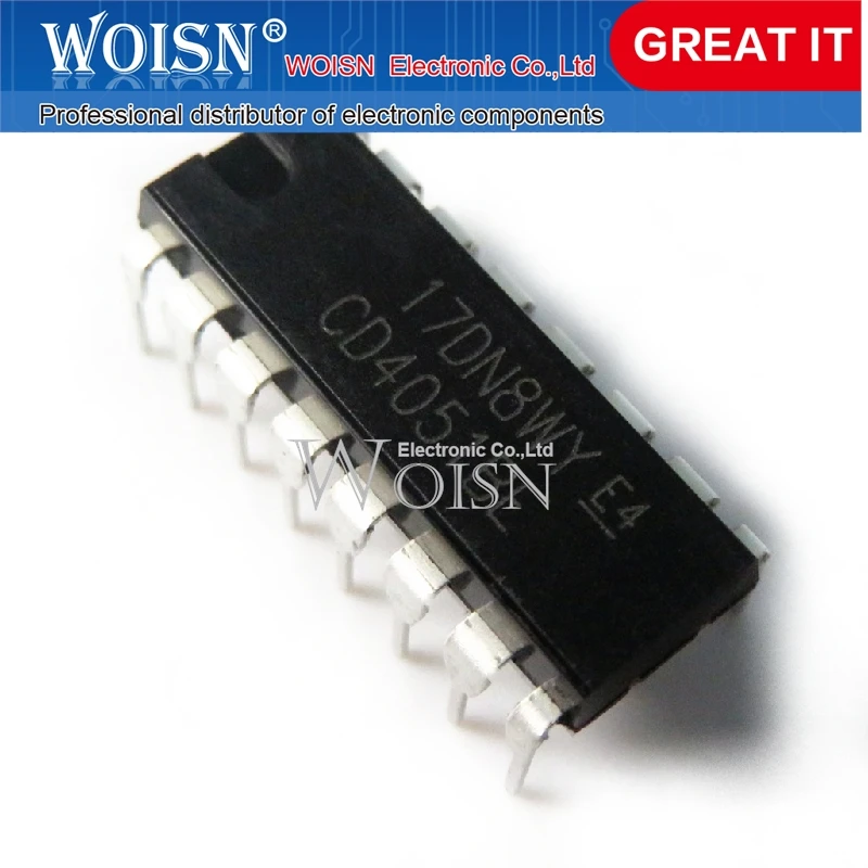 10PCS CD4050BE CD4051BCN CD4051BE CD4052BE CD4053BE CD4055BE CD4060BE CD4094BE CD4502BE CD4503BE