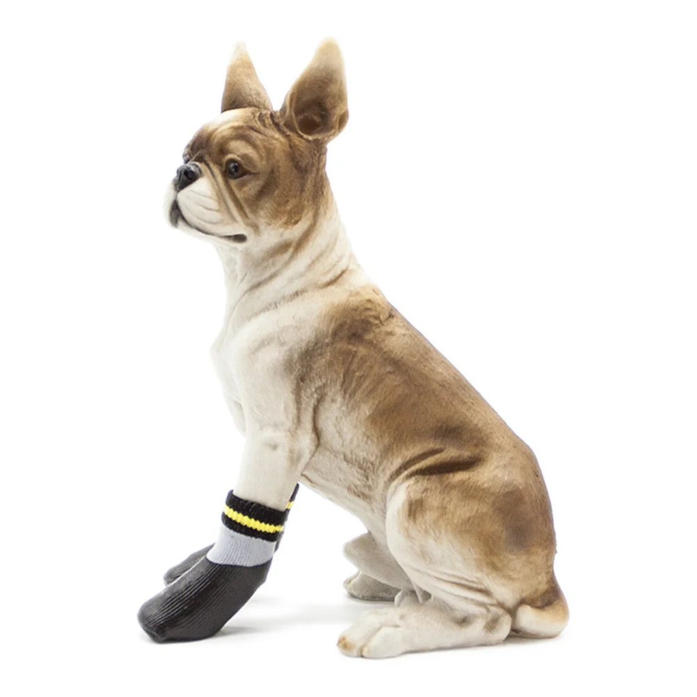 

Anti-slip Waterproof Shoes and Socks Booties Non-slip for Dogs Grip Winter Pet Rain Protective