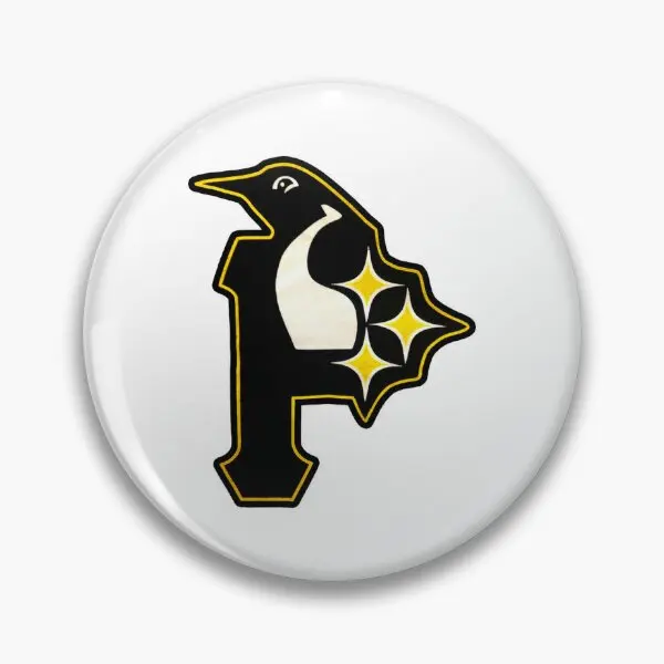 The Pittsburgh All Teams Sticker  Soft Button Pin Decor Creative Cute Jewelry Brooch Funny Collar Hat Metal Fashion Lover Gift