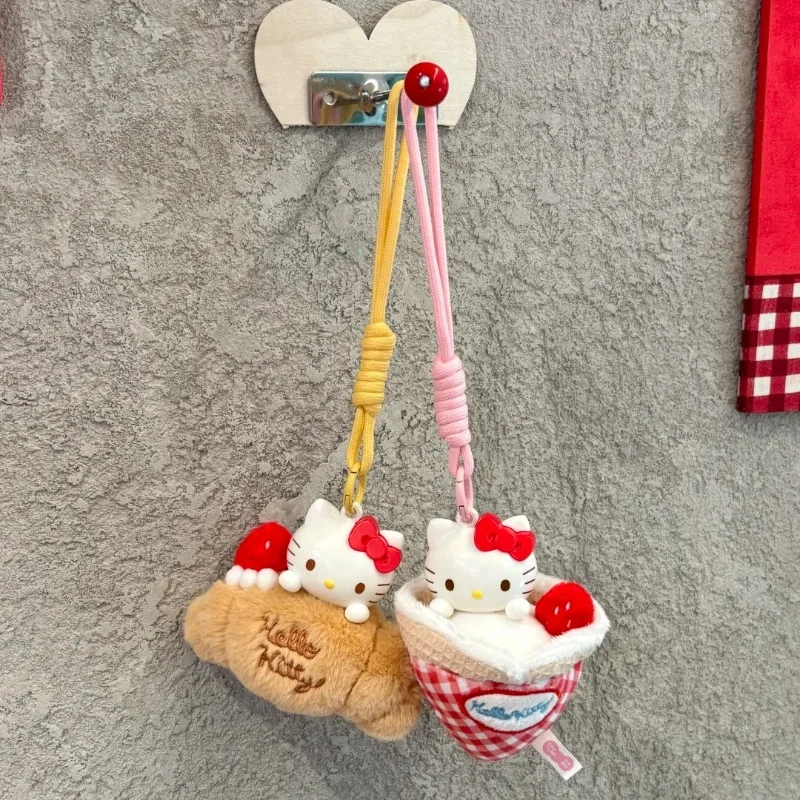 ของแท้ใหม่ ซานริโอ้ เฮลโล คิตตี้ ชุดน้ำชาบ่าย กล่องสุ่มตุ๊กตา น้ำหอมปรับอากาศ จี้ห้อยน่ารัก ของเล่นสุดฮิต ของขวัญวันเกิดวันหยุดสำหรับเด็กผู้หญิง