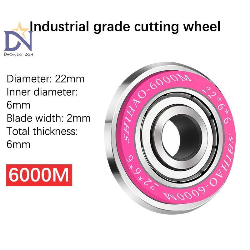 6000M/10000M/30000M Ceramic Tile Cutter Alloy Cut-Off Wheel Blade Replacement Tile/Glass Cutter Wheel Ceramic Tile Cutting Discs
